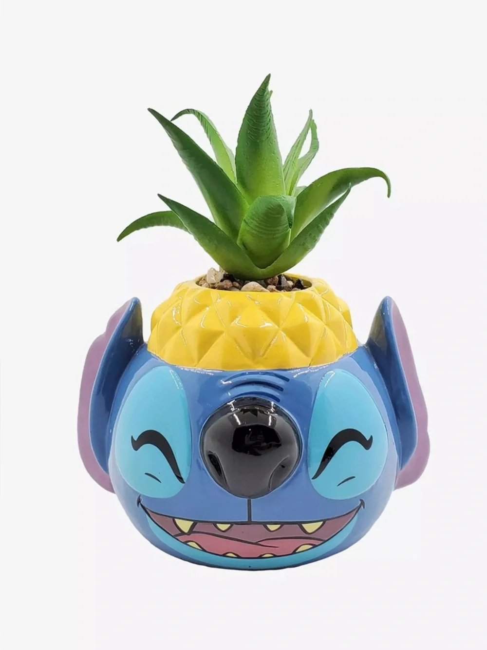 Hot Topic x Disney Lilo & Stitch Pineapple Head Mini Planter